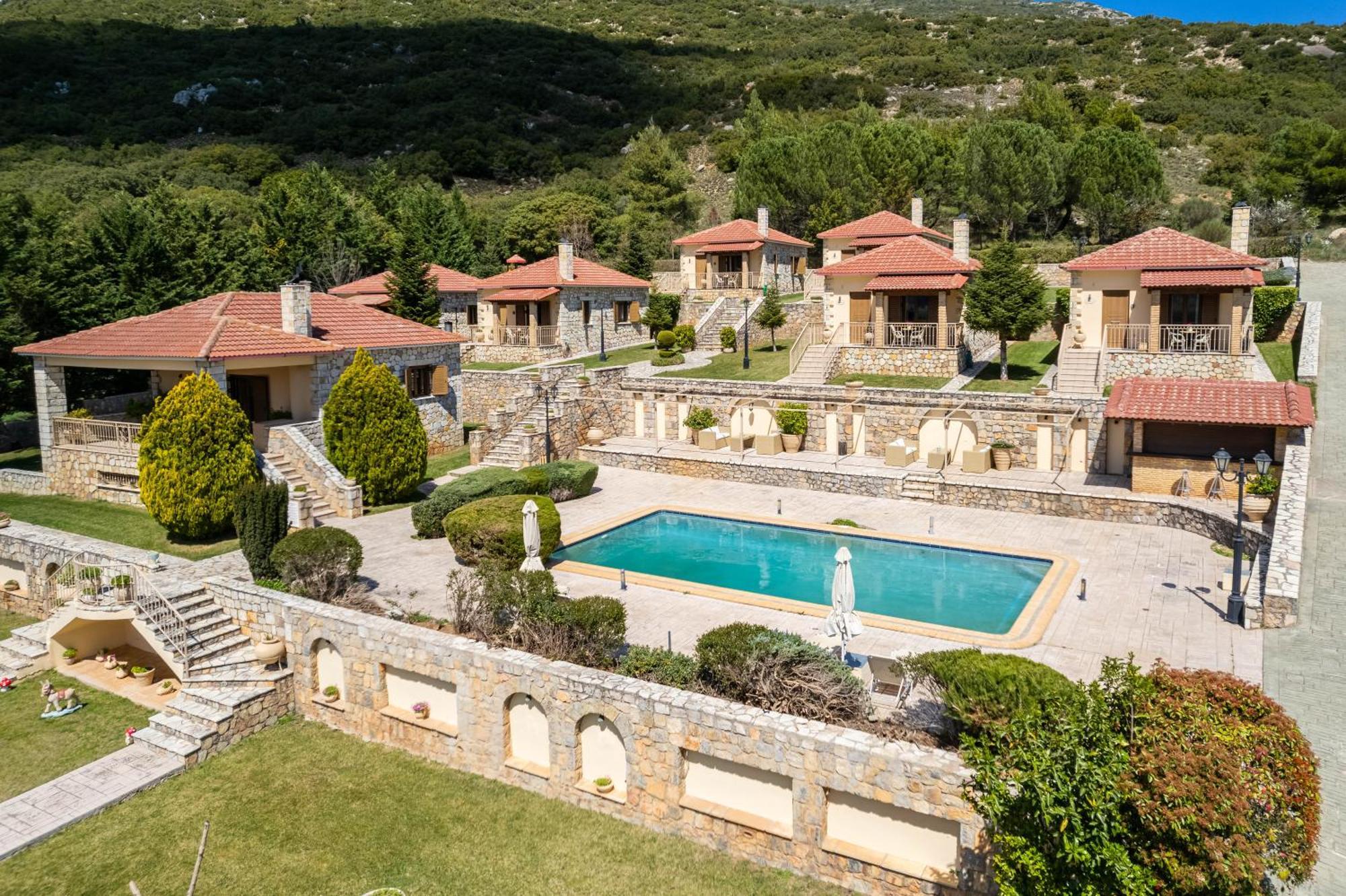Pleiades Studios All Season Gems - Korinthos Stone Retreats Kalianoi Bagian luar foto